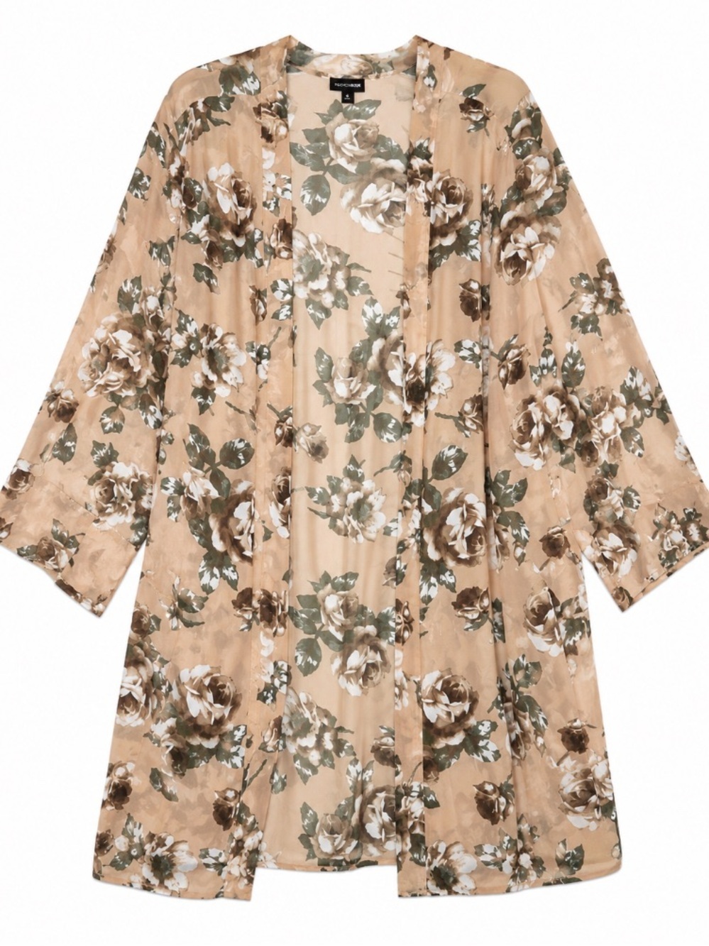 ⭐️ 3/$15 • Torrid • Floral • Sheer Kimono • Cardigan • Plus Size